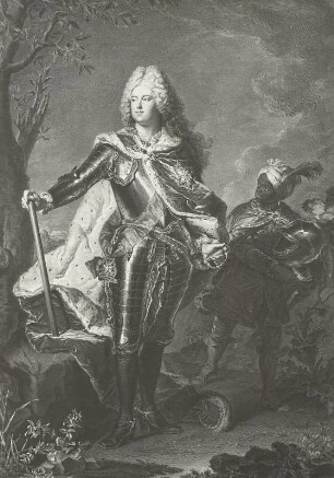 Bildnis Kurprinz Friedrich August II