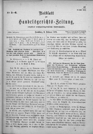 No. 5-6. 6. Februar 1875