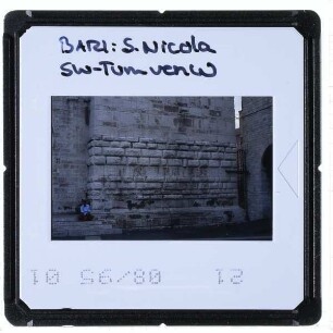 Bari, S. Nicola : Südwest-Turm, Westseite