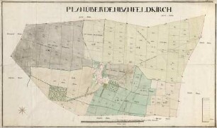 Plan über den Ban Feldkirch