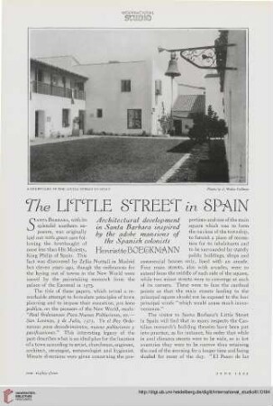 81.1925 = Nr. 337: The little street in Spain