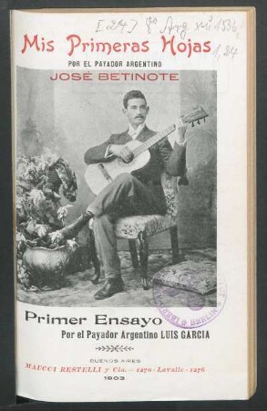 [Fotografía de] José Betinote
