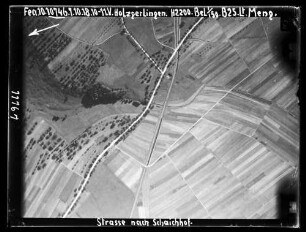 Holzgerlingen, Kr. Böblingen, Straße nach Schaichhof