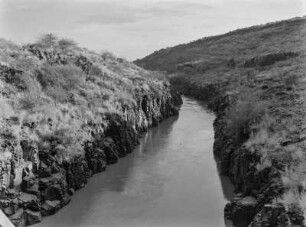 Im Hauasch-Tal : Fluss im Hauasch-Tal im Hochland von Abessinien