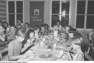 Müglitztal, Ferienlager Hartmannmühle, August 1960