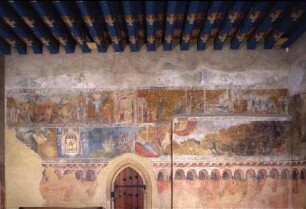 Wandgemälde "Apokalyptscher Zyklus", Karlstein, Tschechische Republik