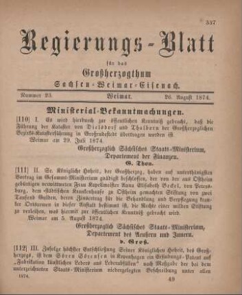 Nr. 23 : 26. August 1874