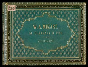 La clemenza di Tito. Auszüge; KV 621