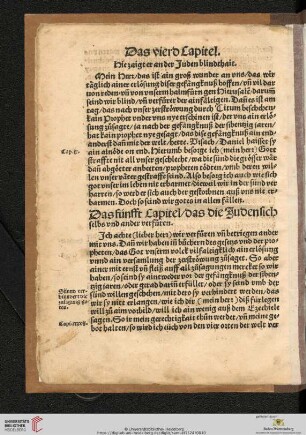 Das fünfft Capitel