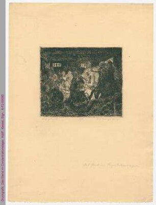 Druckgrafik, Das Elend im Conzentrationslager, Erster Weltkrieg