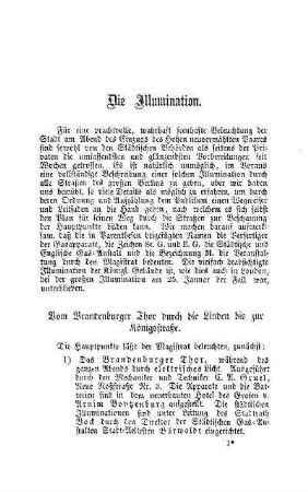 Die Illumination