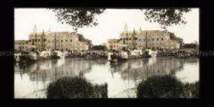 Hafen, Anlegestelle in Cervignano.