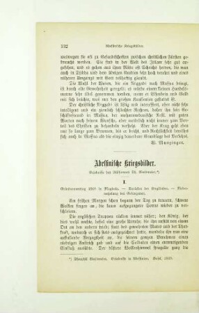 Abessinische Kriegsbilder