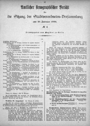 No. 4, 26. Januar 1899