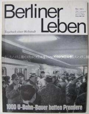 (West)-Berliner Monatszeitschrift "Berliner Leben"