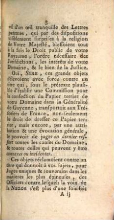Tres-humble remontrances que presentent au Roi les gens tenant sa cour de Parlement