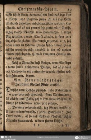 Am Neuenjahrstage