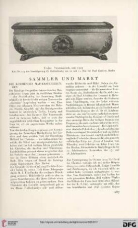 Sammler und Markt