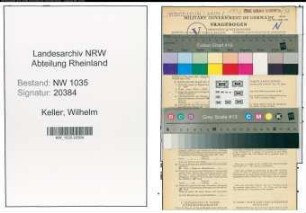 Entnazifizierung Wilhelm Keller , geb. 19.11.1888 (Betriebsfuehrer)