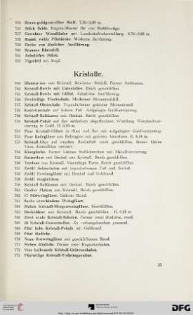Kristalle (Nr. 743-793)