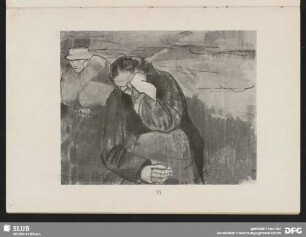 Klagende Frau