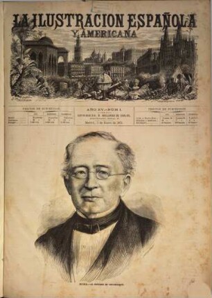 La Ilustración española y americana. 1871 = Jg. 15