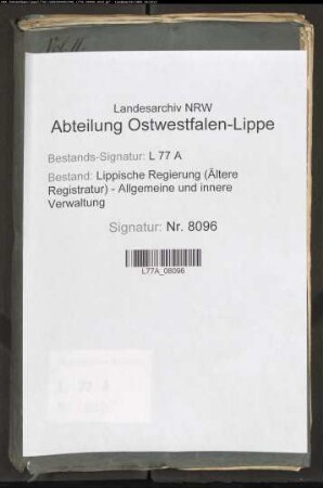 Verzeichnisse und Revision der Baumpflanzungen an den Landstraßen (Chausseen), Bd. 2