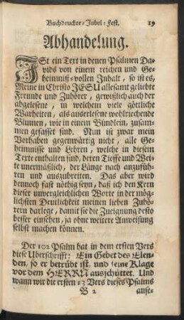 Abhandelung