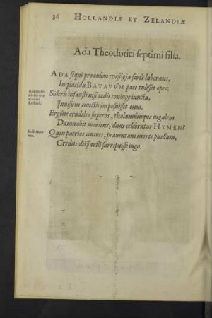 Ada Theodorici septimi filia.