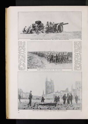 Englische Infanterie auf dem Marsch.