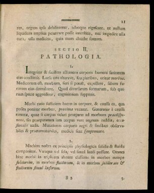 Sectio II. Pathologia