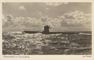 Unterseeboot im Sonnenglanz