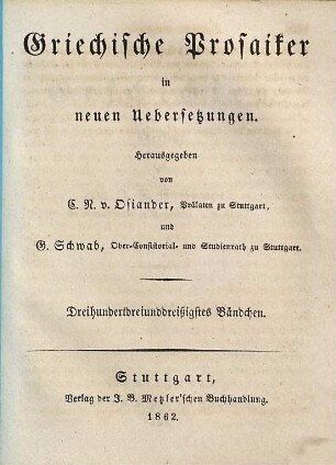 Polybios Geschichten, 10