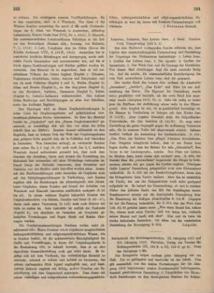 244 [Rezension] Lepsius, Johannes, Das Leben Jesu