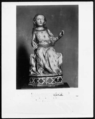Thronende Muttergottes