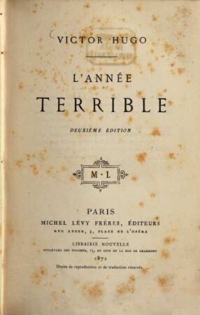 L' année terrible