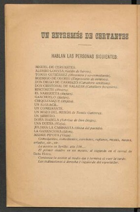 Hablan las personas siguientes