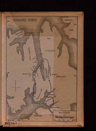 Ausschnitt aus Westspitzbergen