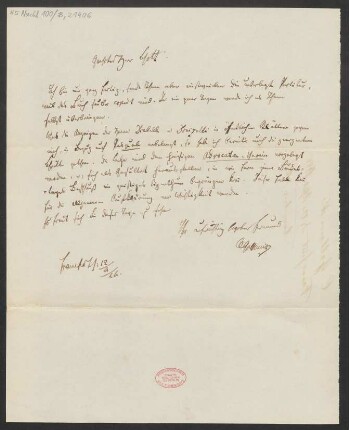 Brief an B. Schott's Söhne : 12.04.1844