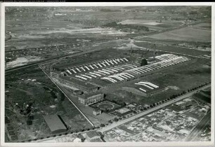 Düsseldorf, Waggonfabrik Schöndorff AG, Industrieanlage