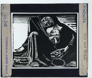 Kollwitz, Tod mit Frau (Druck, Kn 165 VII)