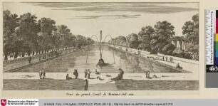 Veuë du grand Canal de Fontaine-bel-eau
