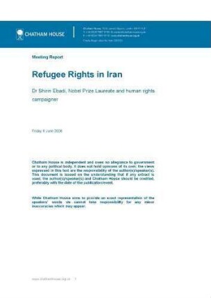 Refugee rights in Iran