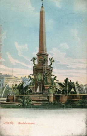 Leipzig: Mendebrunnen