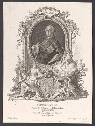 Porträt Georg III., König von Großbritannien (1738-1820)