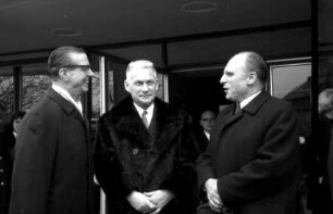 Freiburg: Oberfinanzdirektion, Präsident Bolder, Alex Möller, Gleichauf