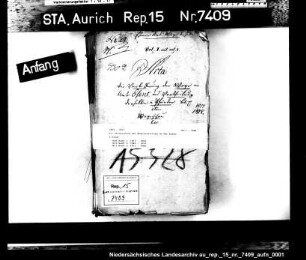 Die Überwachung der Wegeverwaltung im Amt Esens