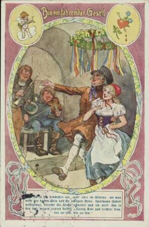 Bin ein fahrender Gesell - Zieh ich in ein Städtchen ein [...]