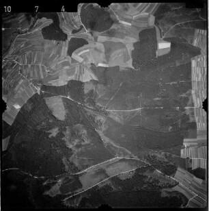 Bildflug 001, Streifen 7, Bildnummer 1074-1078