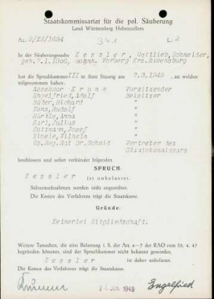 Kessler, Gottlieb